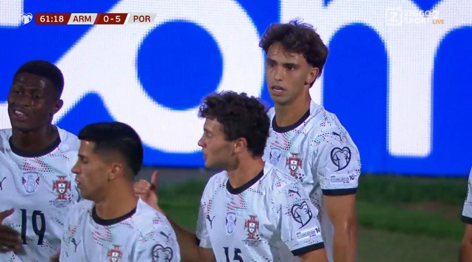 世预赛双响，菲利克斯首次在葡萄牙国家队梅开二度