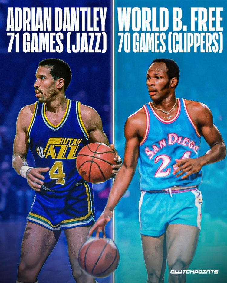 在新球队最快得到2000分球员排行！张伯伦53场 卢卡65场 麦迪74场